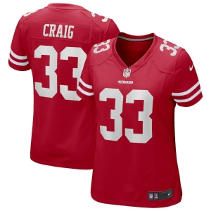 Women's Roger Craig Scarlet Retired Player Limited Team Jersey