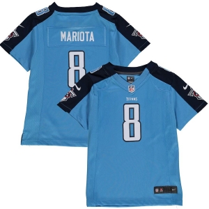 Toddler Marcus Mariota Light Blue Player Limited Team Jersey