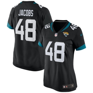Women's Leon Jacobs Black Player Limited Team Jersey