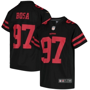 Youth Nick Bosa Black Player Limited Team Jersey