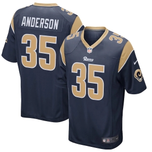Men's C.J. Anderson Navy Player Limited Team Jersey