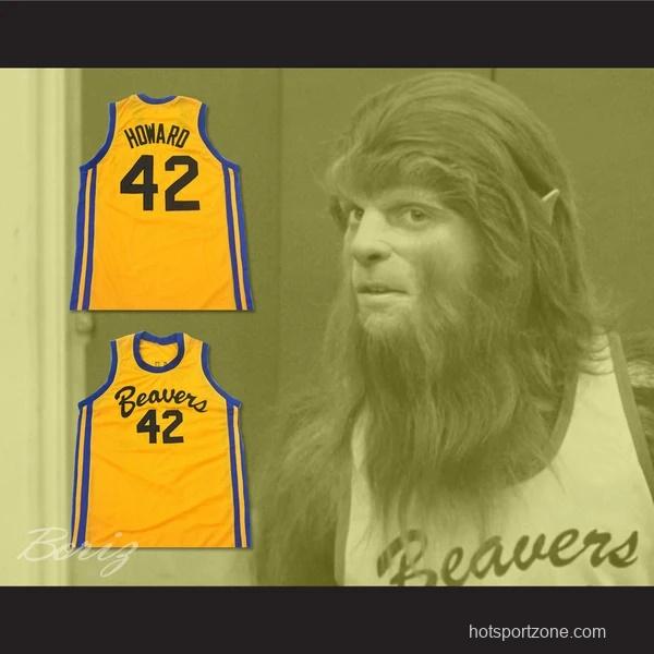 Teen Wolf Scott Howard 42 Beacon Beavers Basketball Jersey