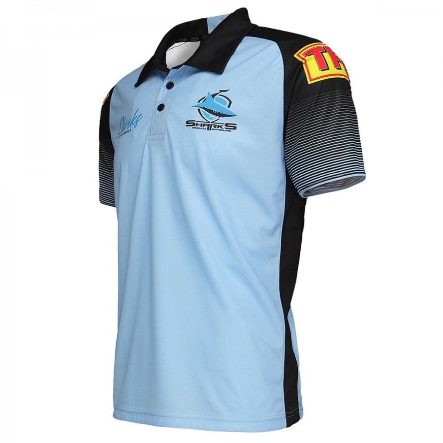 Cronulla Sharks 2021 Men's Training Rugby Polo