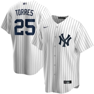 Youth Gleyber Torres White Home 2020 Player Team Jersey
