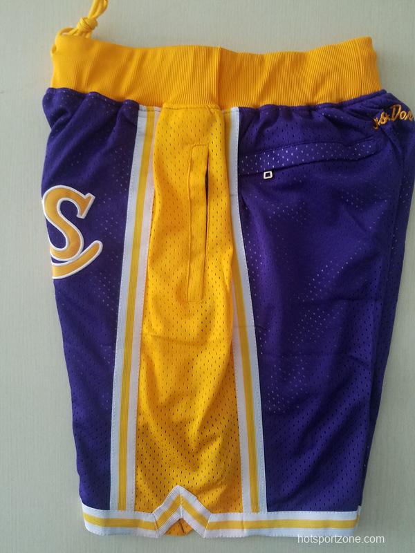 Los Angeles 1996-97 Retro Classics Basketball Club Shorts