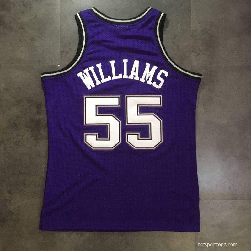 Men's Jason Williams Purple Retro Classic Team Jersey