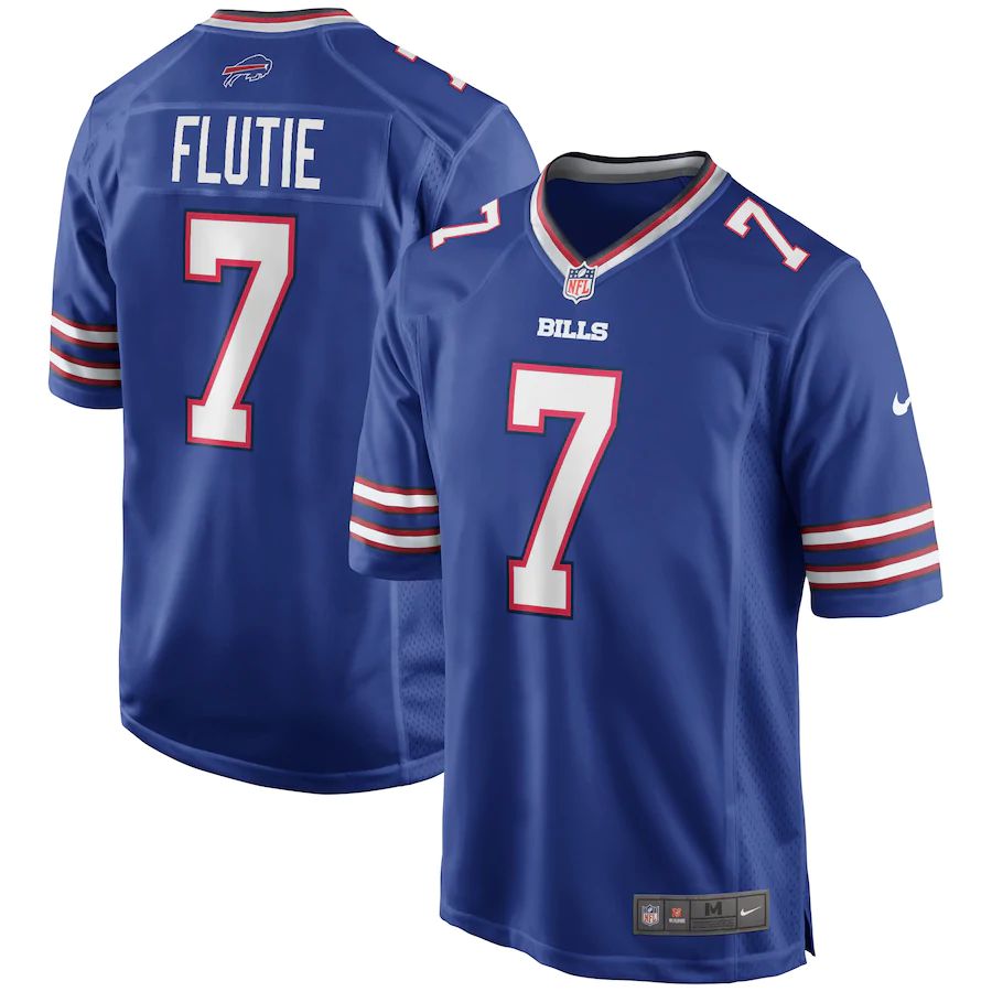 Men's Doug Flutie Royal Retired Player Limited Team Jersey