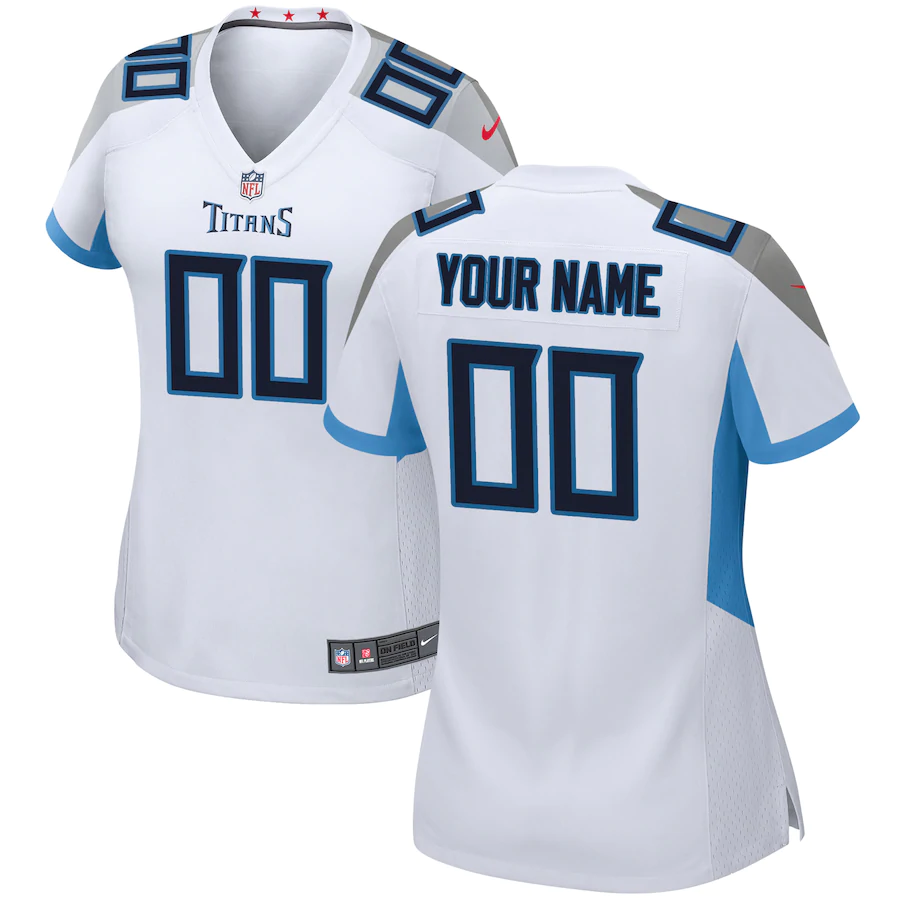 Women's White Customized Team Jersey