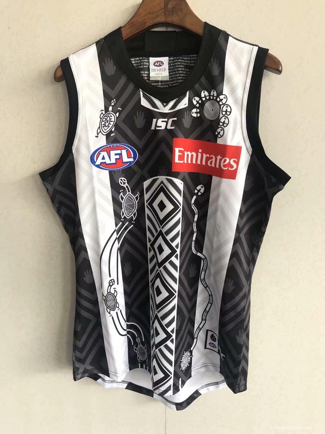 Collingwood Magpies 2020 Men's Indigenous Football Guernsey