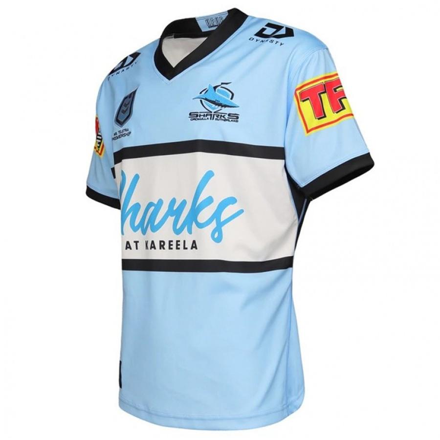 Cronulla-Sutherland Sharks 2021 Men's Home Rugby Jersey