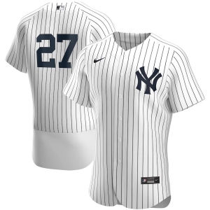 Men's Giancarlo Stanton White Home 2020 Authentic Player Team Jersey