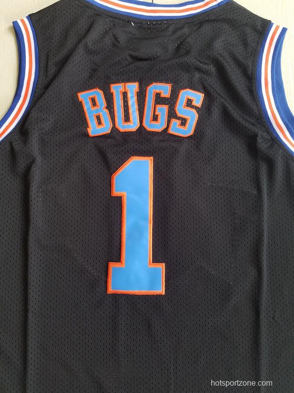 Bugs 1 Movie Edition Black Basketball Jersey