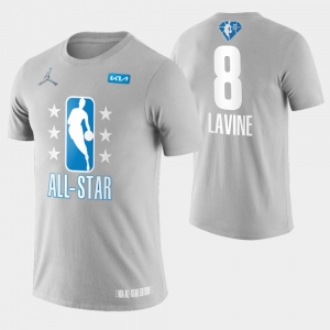 Adult Zach LaVine Gray 2022 All-Star Game Name &amp; Number T-Shirt