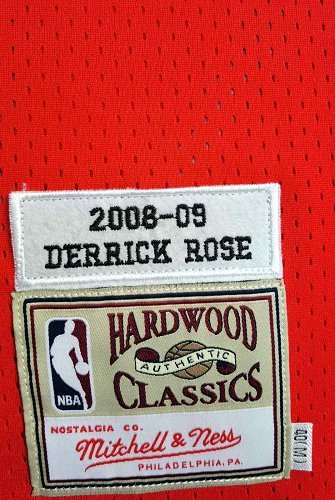 Men's Derrick Rose Red Retro Classic Team Jersey