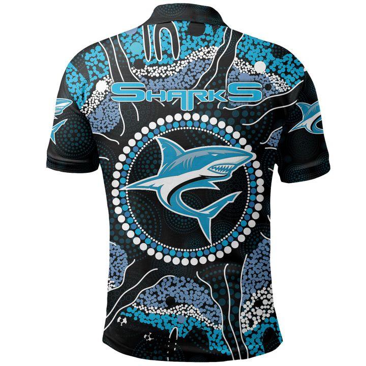 Cronulla-Sutherland Sharks 2020 Mens Football Polo Shirt