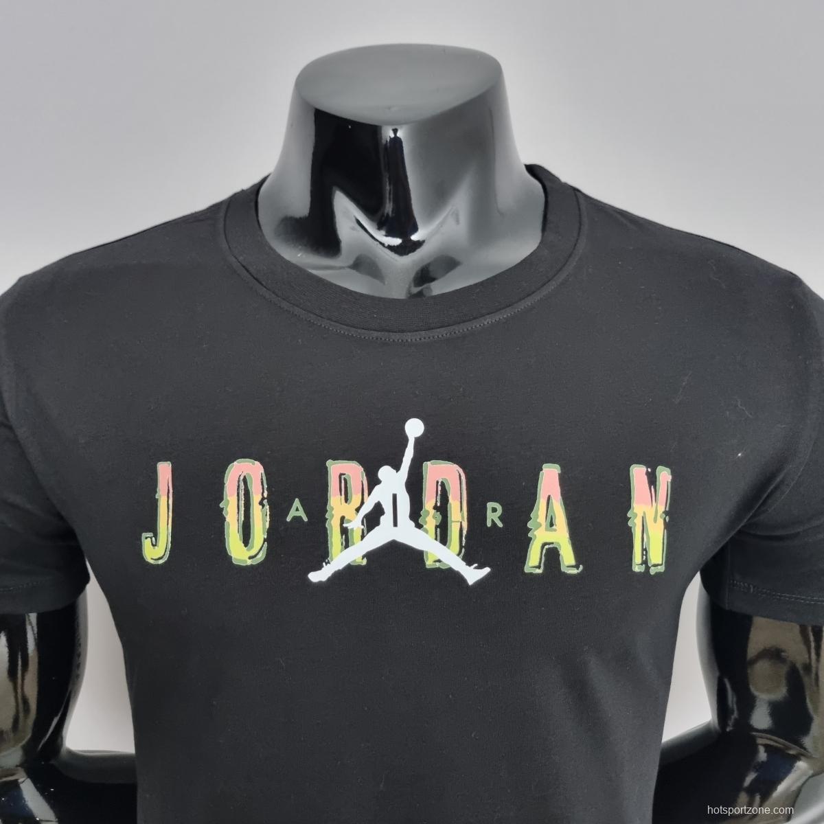 Mens Jordan Casual Black T-Shirts #K000153