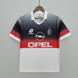 Retro AC Milan 95/96 Training Jersey Black & White