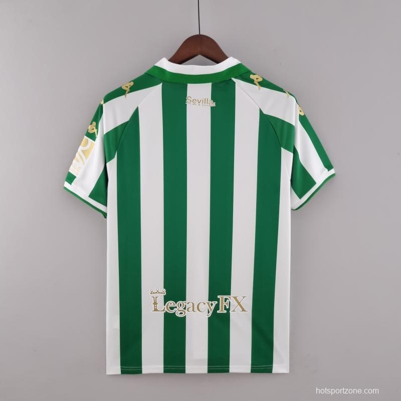 22/23 Real Betis King's Cup Version Home Soccer Jersey