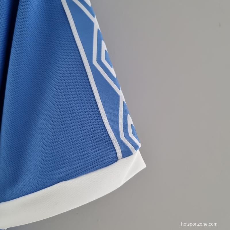 Retro Manchester City 81/82 Home Soccer Jersey