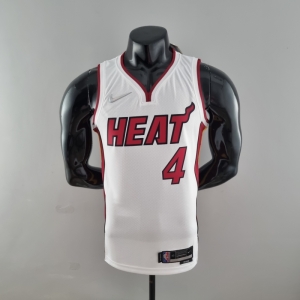 75th Anniversary Miami Heat OLADIPO#4 White NBA Jersey