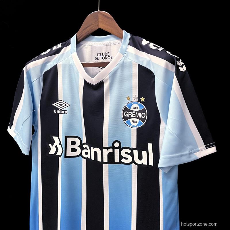 22/23 Gremio Home  Soccer Jersey