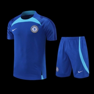 22/23 Chelsea Royal Blue Short Sleeve Training Jersey: