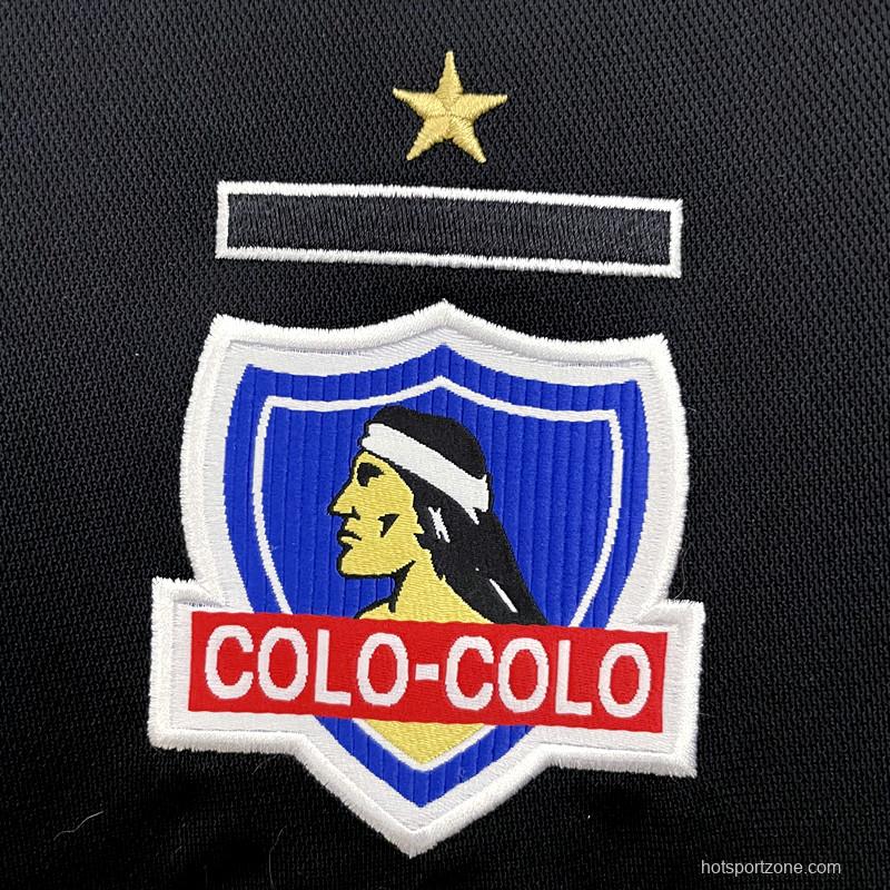 22/23 Colo Colo Training Black Soccer Jersey