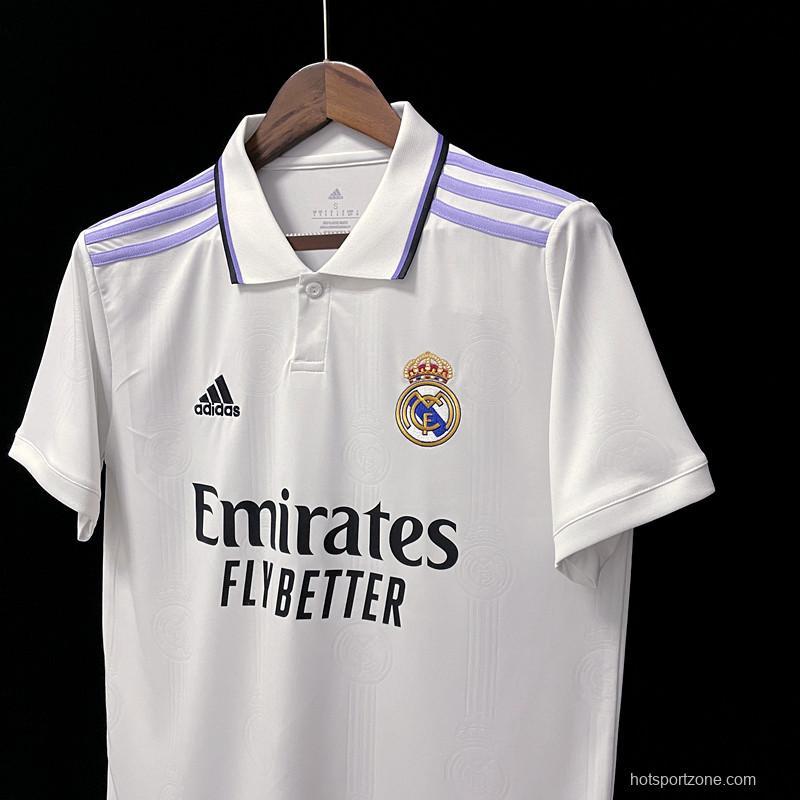 22/23 Real Madrid Home  Soccer Jersey