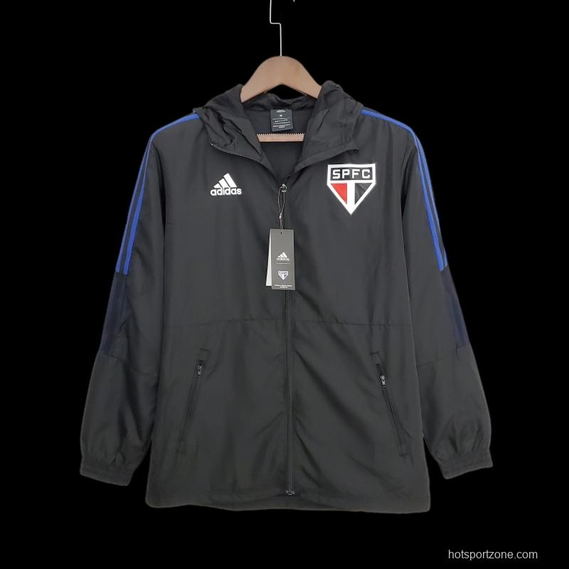 2022 Sao Paulo Windbreaker Black 