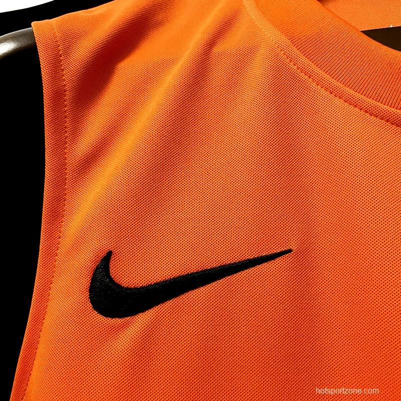 22/23 Corinthians Pre-match Training Orange Vest 