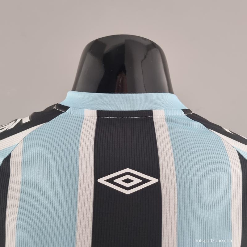 Player Version 22/23 Gremio Home  Soccer Jersey