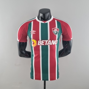 Player Version 22/23 Fluminense Home  Soccer Jersey