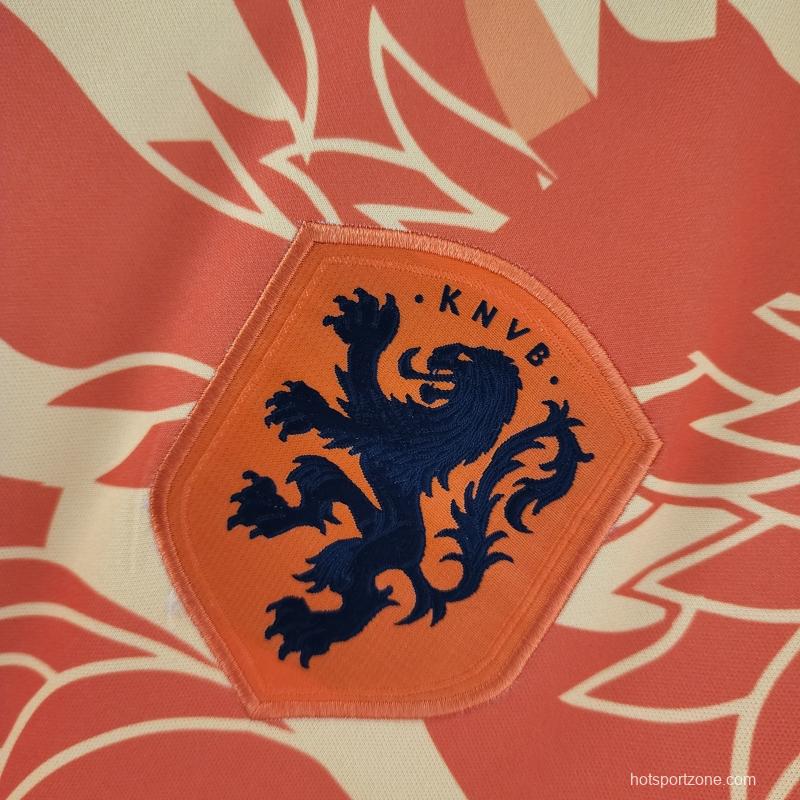 2022 Netherlands Training Jersey Orange