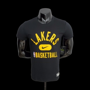 2022 NBA Lakers Black T-shirts #0038