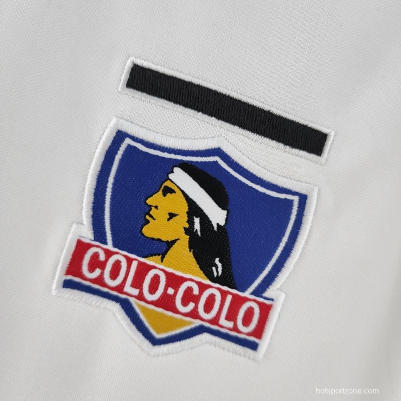 Retro 00/01 Colo Colo Home  Soccer Jersey