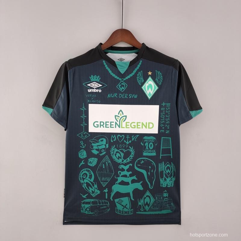 22/23 Werder Bremen Tattoo Version Jersey