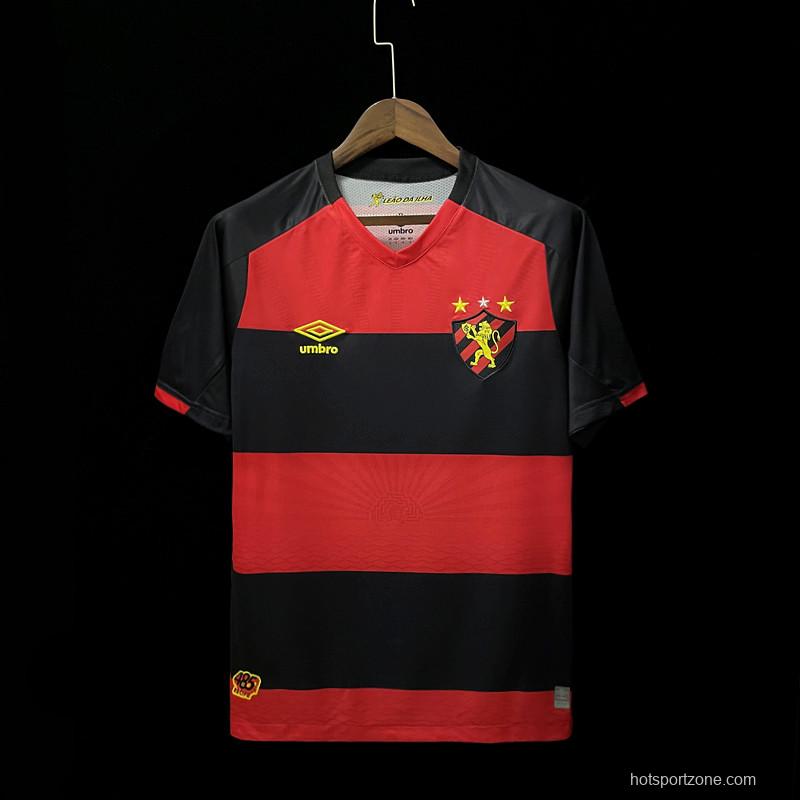 22/23 Sport Recife Home Soccer Jersey