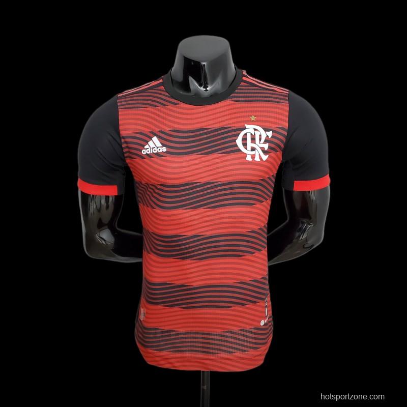 Player Version 22/23 Flamengo Home Soccer Jersey