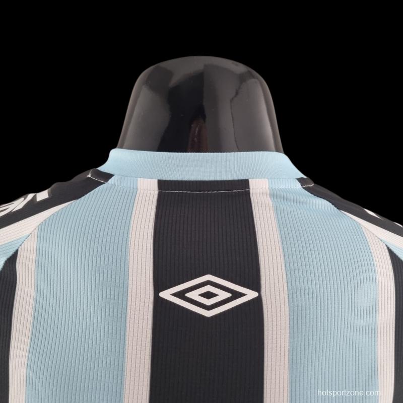 Player Version 22/23 Gremio Home Soccer Jersey