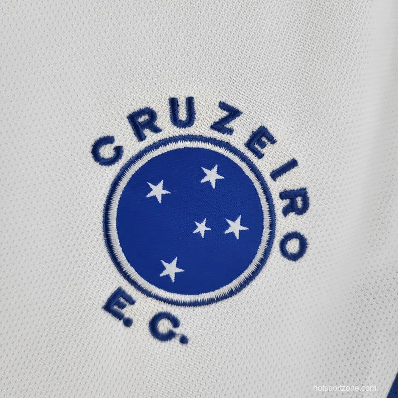 22/23 Women Cruzeiro Away Soccer Jersey