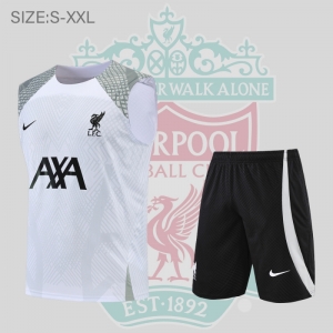 22/23 Liverpool FC Vest Training Jersey Kit White
