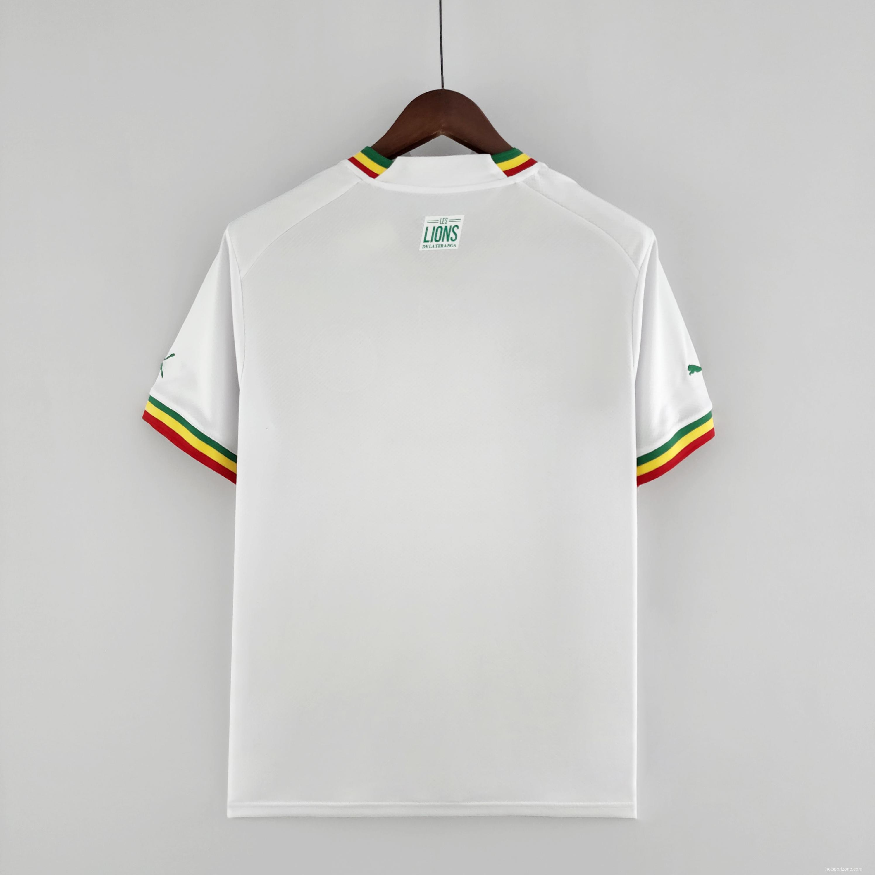 2022 Senegal Home Soccer Jersey