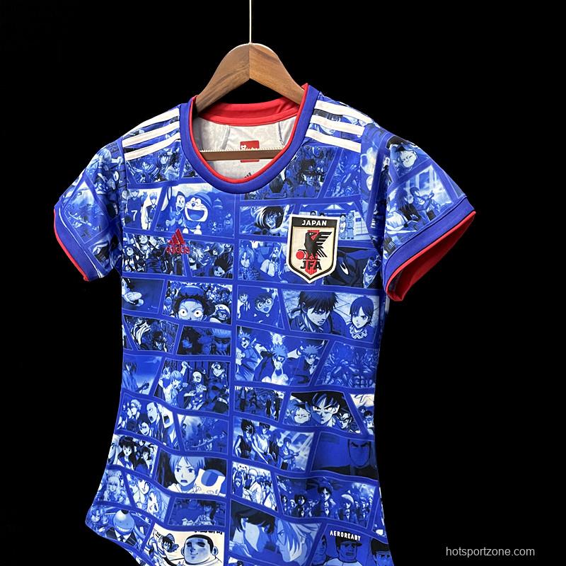 2022 Japan Home Woman Soccer Jersey