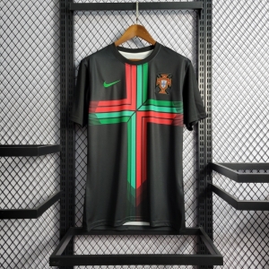 2022 Portugal Commemorative Edition Black Jersey
