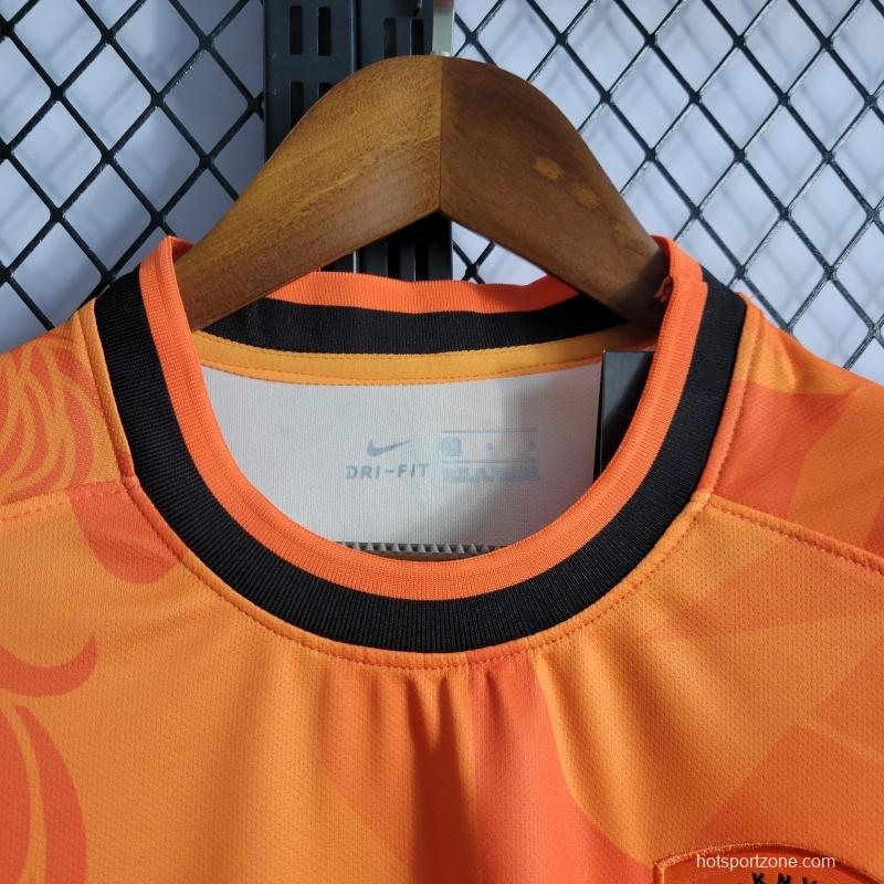 2022 Netherlands Training Orange Jersey