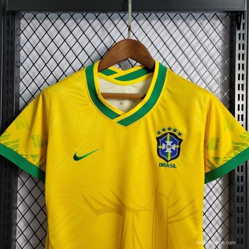 2022 Woman Brazil Special Edition Yellow Jersey