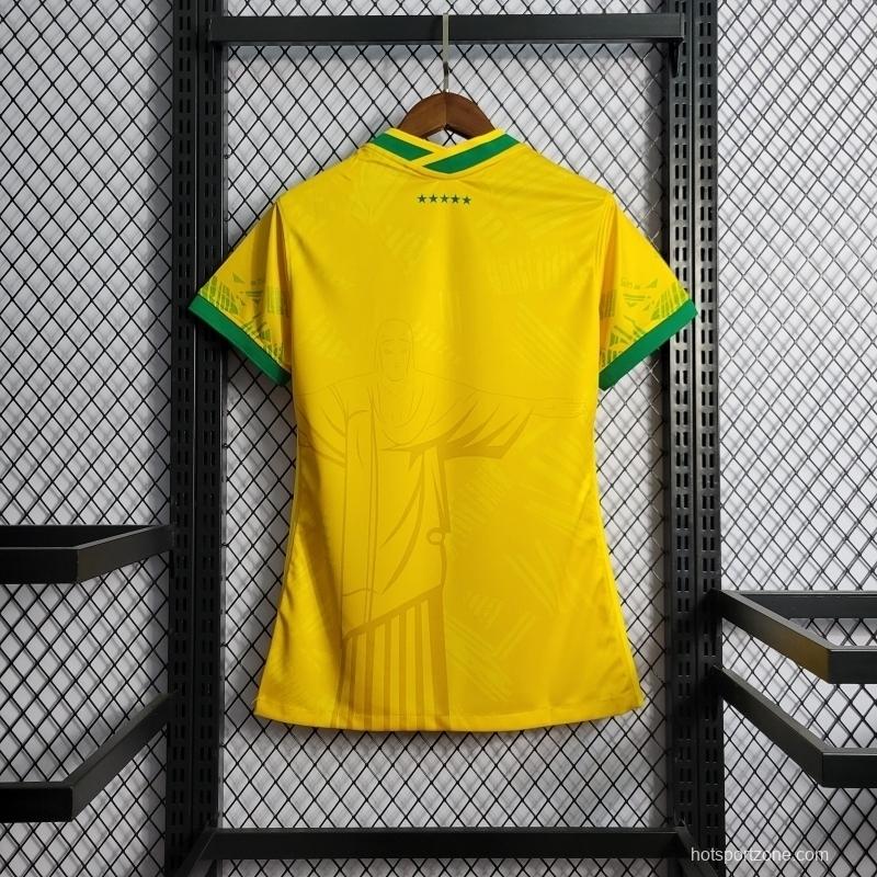 2022 Woman Brazil Special Edition Yellow Jersey