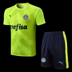 22/23 Palmeiras Fluorescent Green Jersey +Shorts