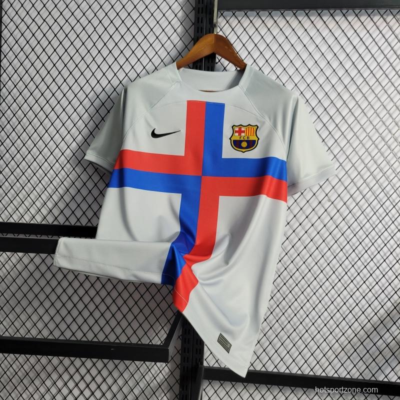 22/23 Barcelona THIRD Soccer Jersey