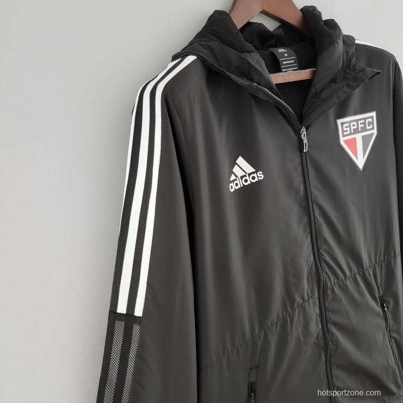 2022 Sao Paulo Windbreaker Black